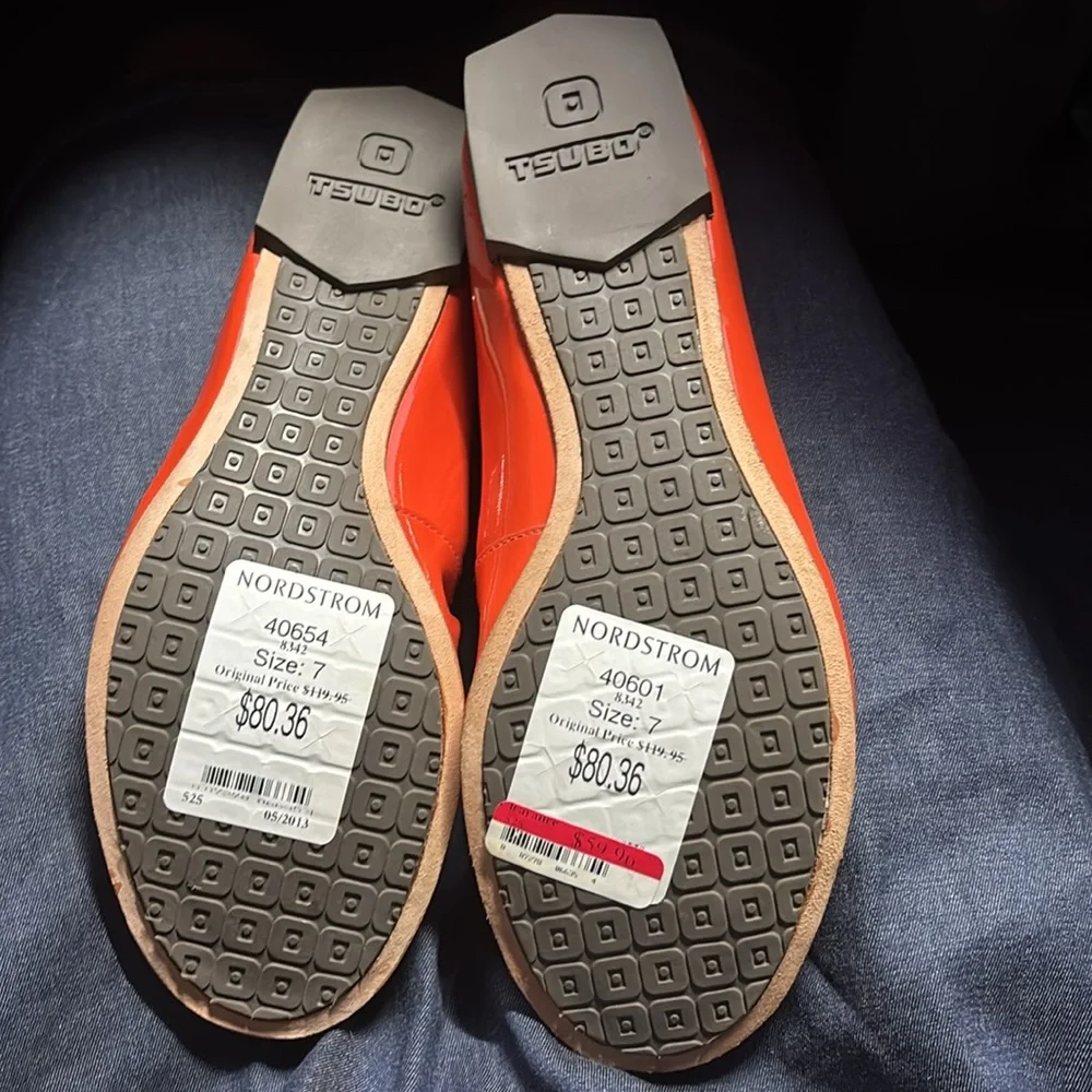 Nordstrom Shiny Ballet Flats - Picture 3 of 6